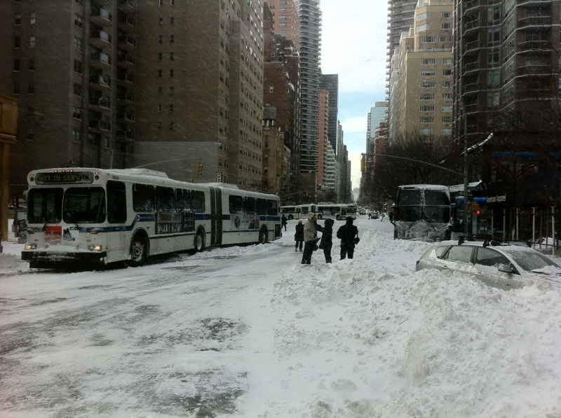 Illustration for article titled The New York City Snowpocalypse In Pictures
